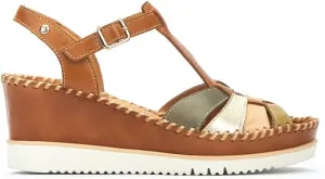 PIKOLINOS Wedge Sandals Leather Aguadulce for Woman