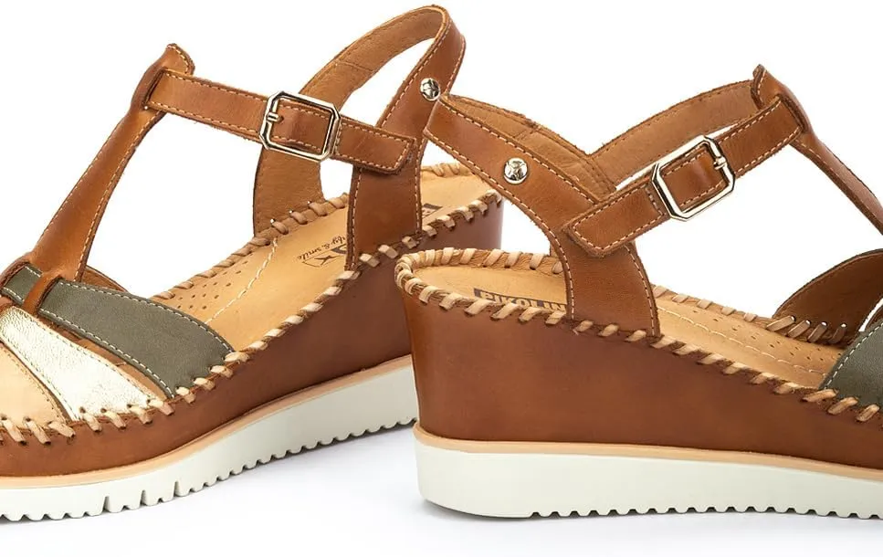 PIKOLINOS Wedge Sandals Leather Aguadulce for Woman