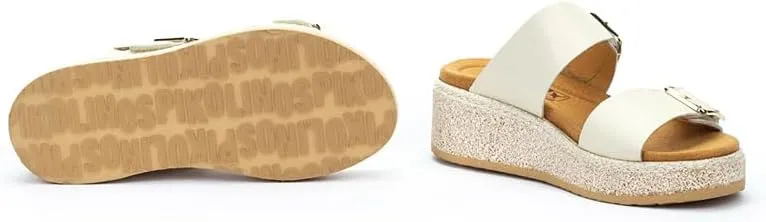 PIKOLINOS Wedge Sandals Leather Alzira for Woman