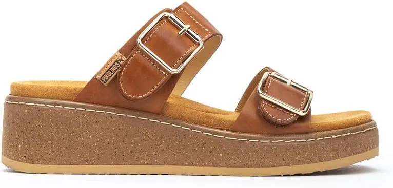 PIKOLINOS Wedge Sandals Leather Alzira for Woman