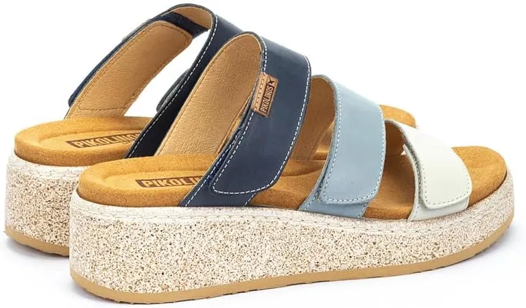 PIKOLINOS Wedge Sandals Leather Alzira for Woman
