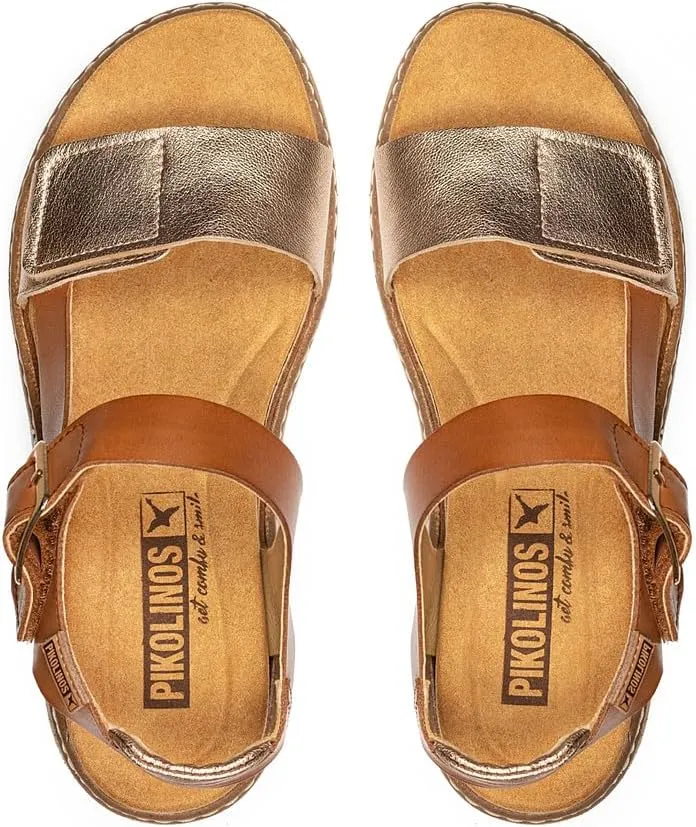 PIKOLINOS Wedge Sandals Leather Alzira for Woman