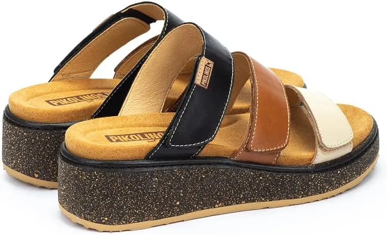 PIKOLINOS Wedge Sandals Leather Alzira for Woman