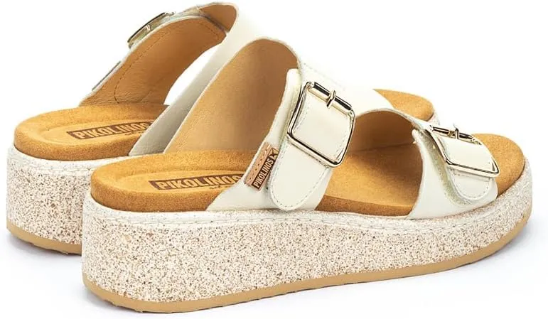 PIKOLINOS Wedge Sandals Leather Alzira for Woman
