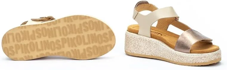 PIKOLINOS Wedge Sandals Leather Alzira for Woman
