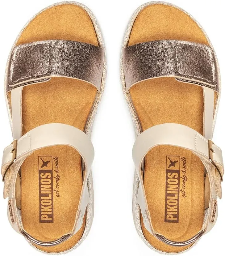 PIKOLINOS Wedge Sandals Leather Alzira for Woman