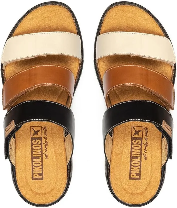 PIKOLINOS Wedge Sandals Leather Alzira for Woman