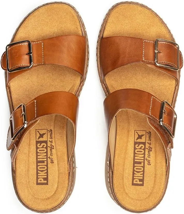 PIKOLINOS Wedge Sandals Leather Alzira for Woman
