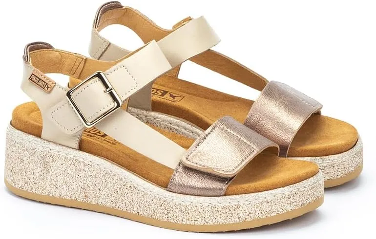 PIKOLINOS Wedge Sandals Leather Alzira for Woman