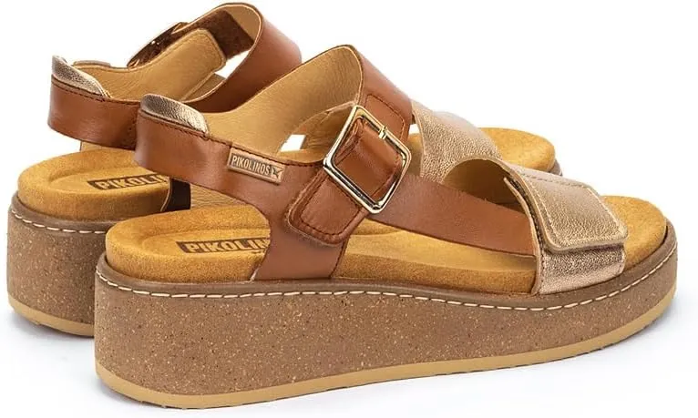 PIKOLINOS Wedge Sandals Leather Alzira for Woman