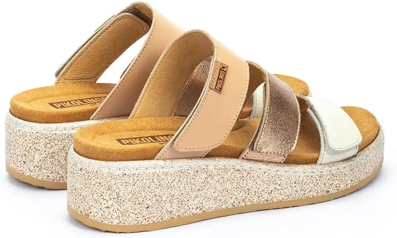 PIKOLINOS Wedge Sandals Leather Alzira for Woman