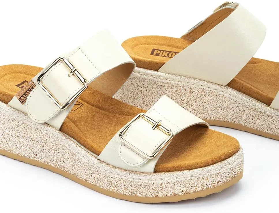 PIKOLINOS Wedge Sandals Leather Alzira for Woman