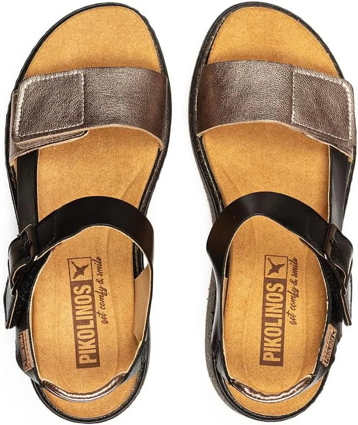 PIKOLINOS Wedge Sandals Leather Alzira for Woman