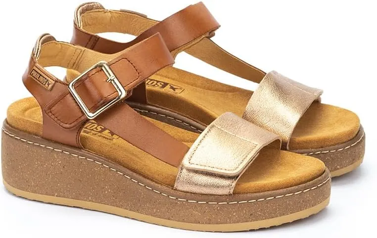 PIKOLINOS Wedge Sandals Leather Alzira for Woman