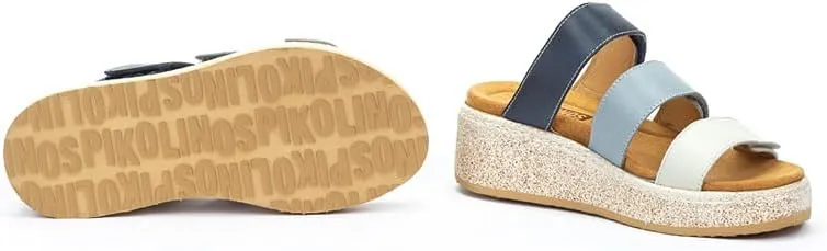 PIKOLINOS Wedge Sandals Leather Alzira for Woman