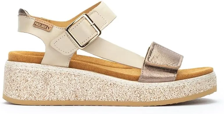 PIKOLINOS Wedge Sandals Leather Alzira for Woman
