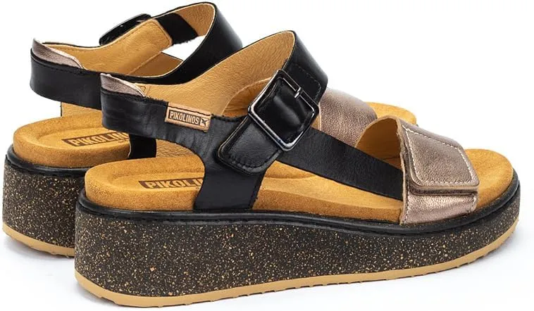 PIKOLINOS Wedge Sandals Leather Alzira for Woman