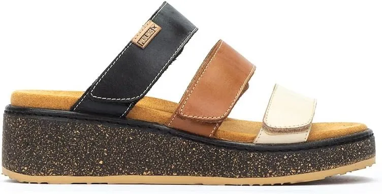 PIKOLINOS Wedge Sandals Leather Alzira for Woman