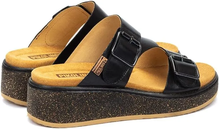 PIKOLINOS Wedge Sandals Leather Alzira for Woman