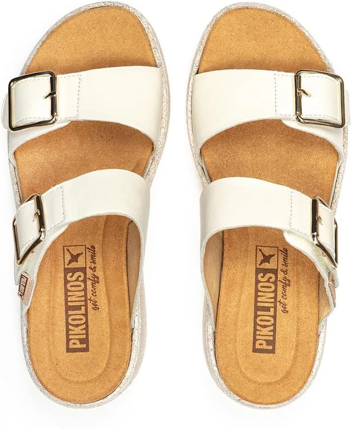 PIKOLINOS Wedge Sandals Leather Alzira for Woman