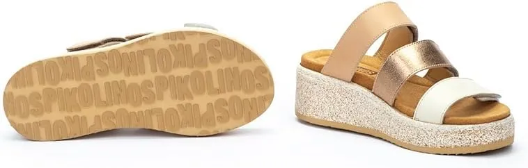 PIKOLINOS Wedge Sandals Leather Alzira for Woman