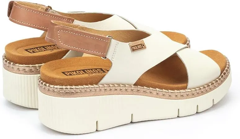PIKOLINOS Wedge Sandals Leather Gomera for Woman