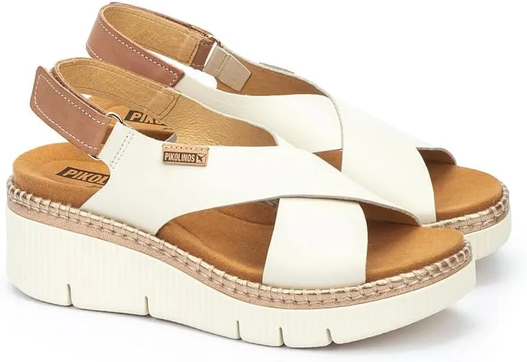 PIKOLINOS Wedge Sandals Leather Gomera for Woman