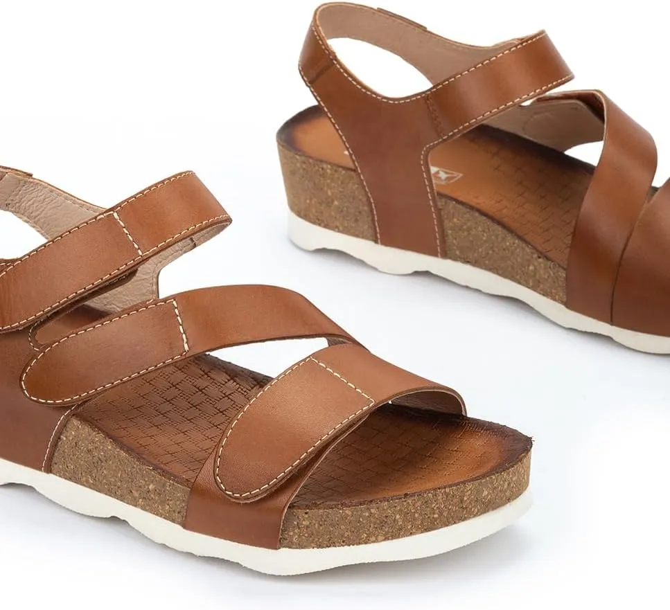 PIKOLINOS Wedge Sandals Leather Mahon for Woman