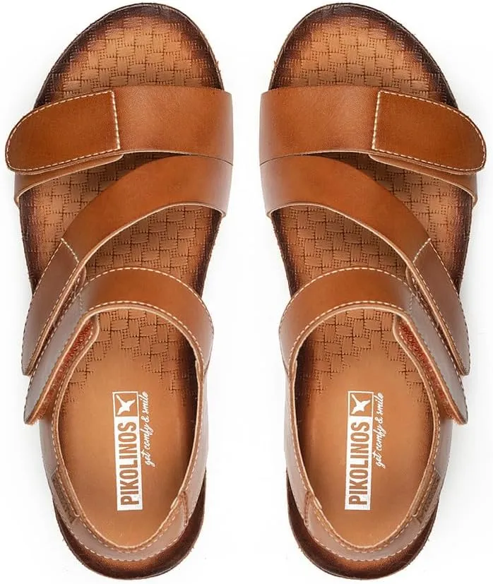 PIKOLINOS Wedge Sandals Leather Mahon for Woman