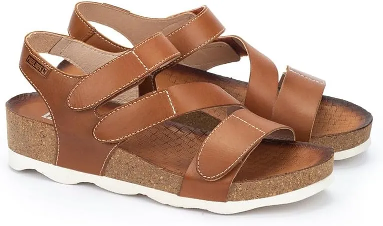 PIKOLINOS Wedge Sandals Leather Mahon for Woman