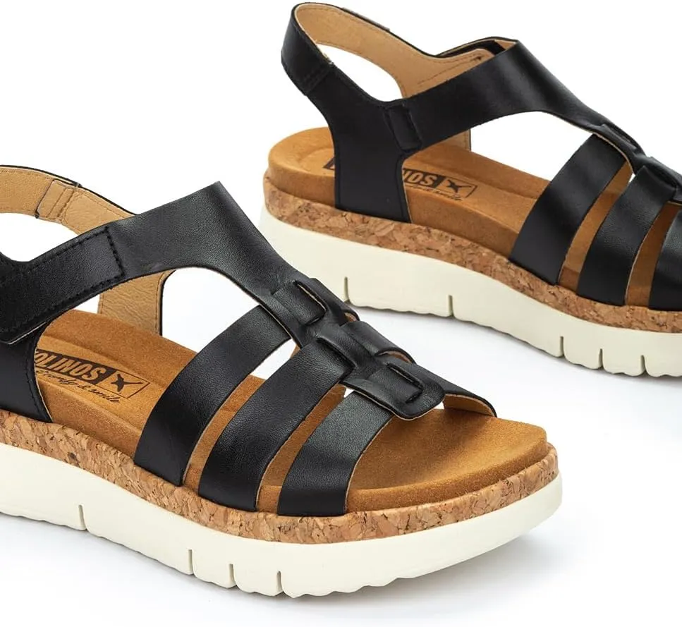 PIKOLINOS Wedge Sandals Leather Palma for Woman
