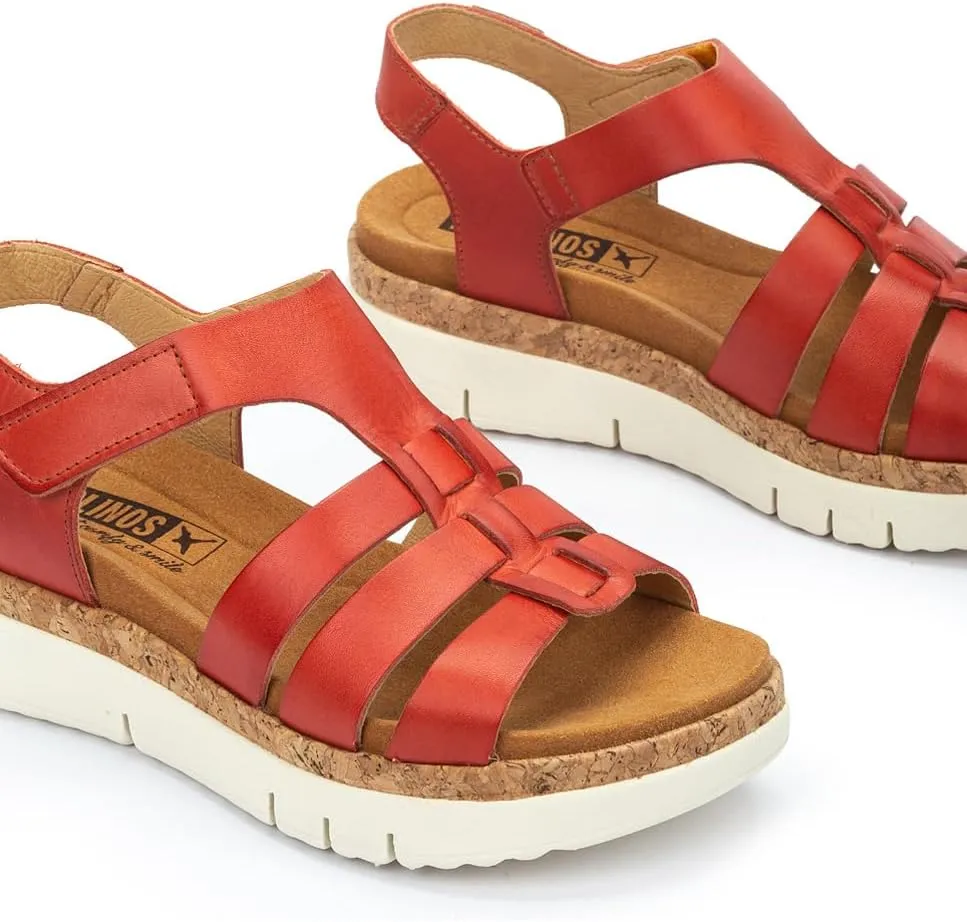 PIKOLINOS Wedge Sandals Leather Palma for Woman