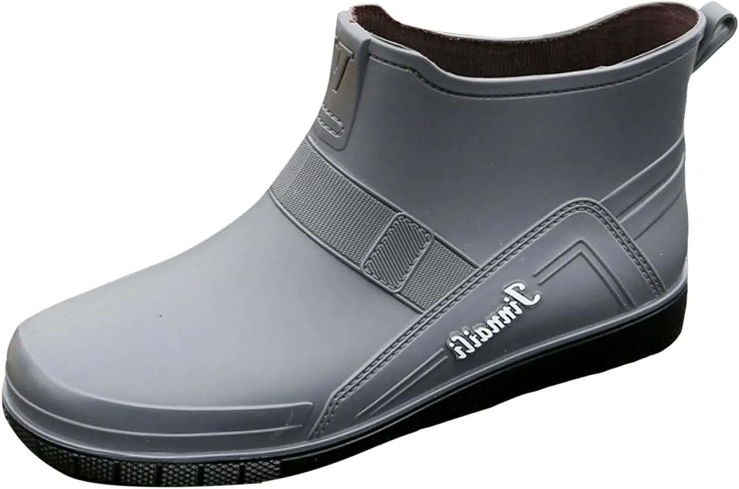 PVC Water Shoes Men's Dining Car Washing Low Top Slip Work Shoes Kitchen Shoes Rubber Gardening Boots Men