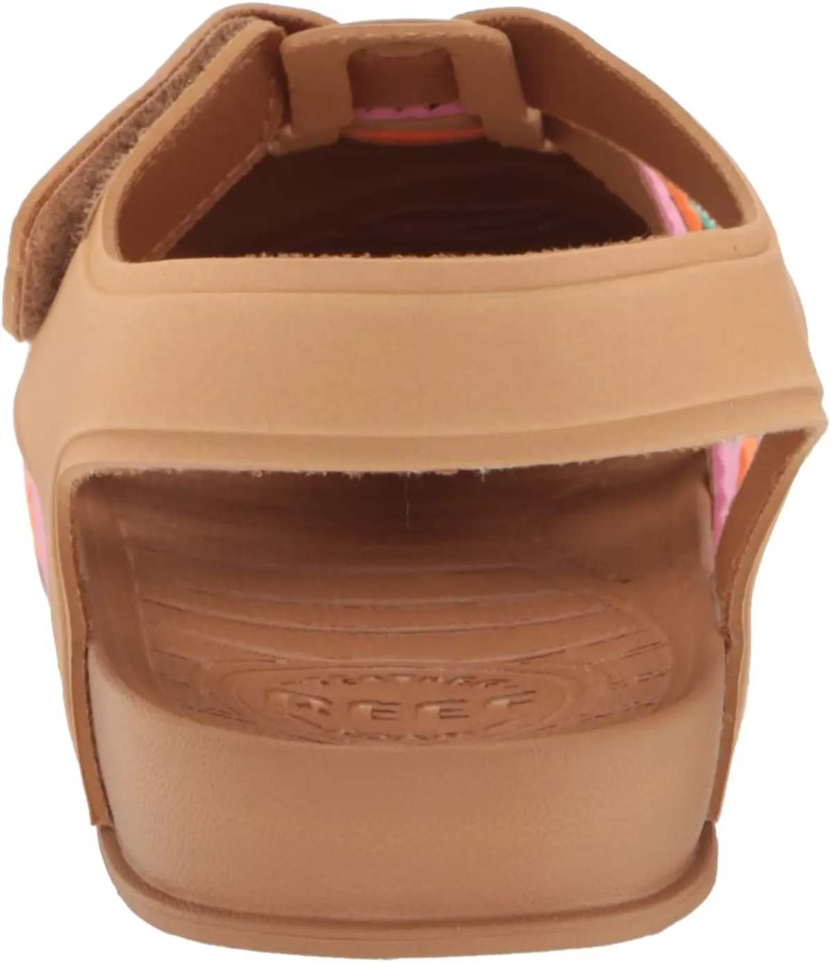 REEF Kids' Water Beachy Fisherman Sandal, Water Friendly, Adjustable Velcro Strap, Closed Toe