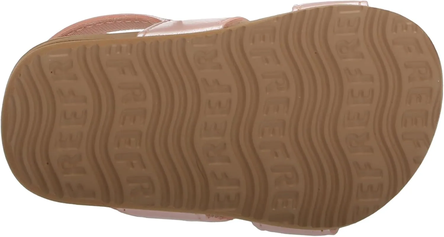 REEF Toddler/Little Kid Water Vista Platform Sandal, Water Friendly, Adjustable Velcro Strap