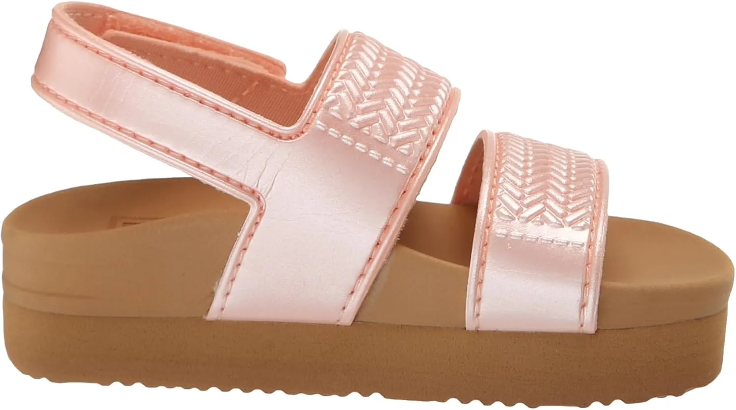REEF Toddler/Little Kid Water Vista Platform Sandal, Water Friendly, Adjustable Velcro Strap