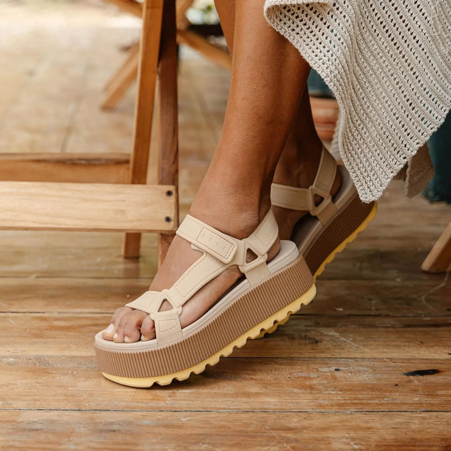 Reef Women's Water Rem Higher Platforms-Sandals