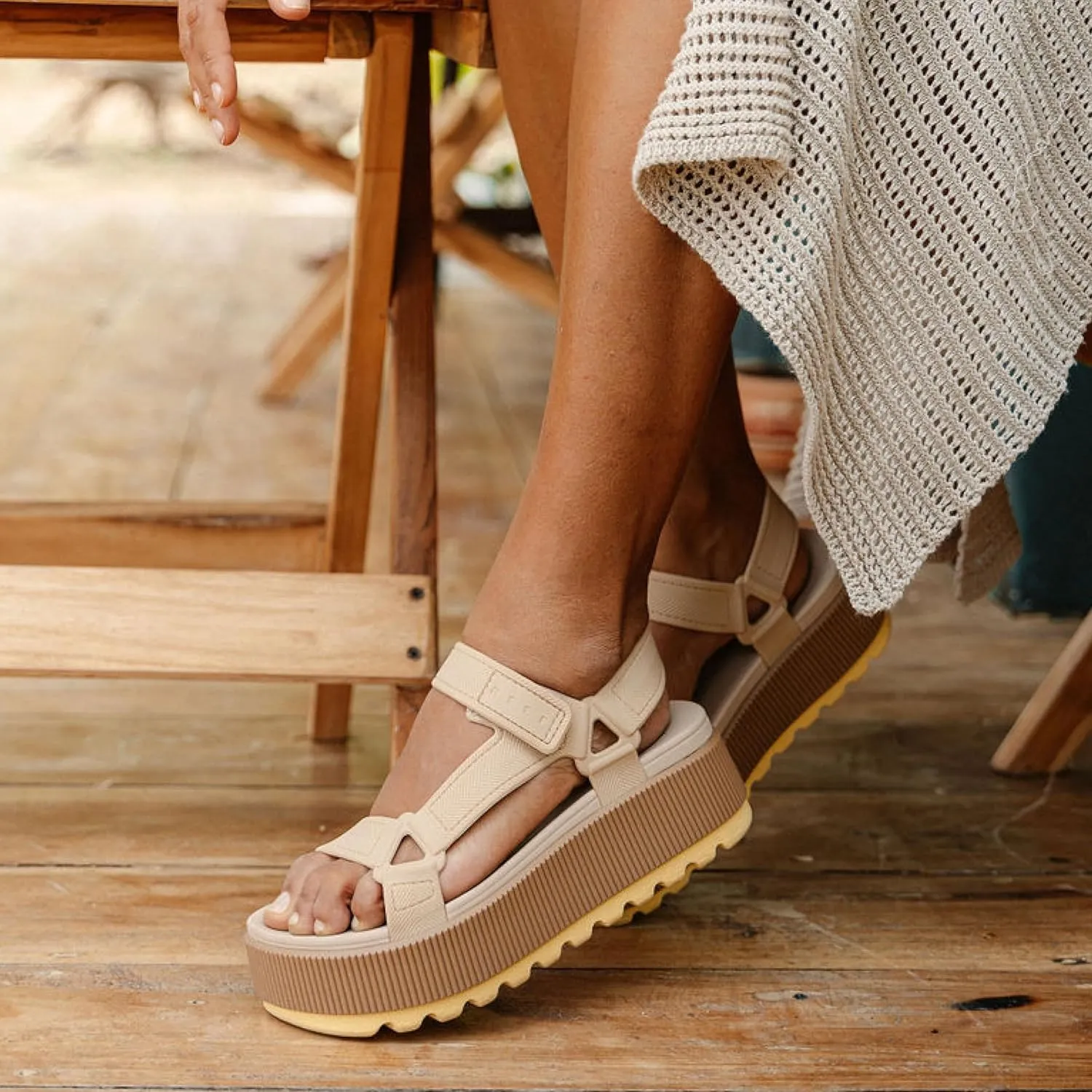 Reef Women's Water Rem Higher Platforms-Sandals