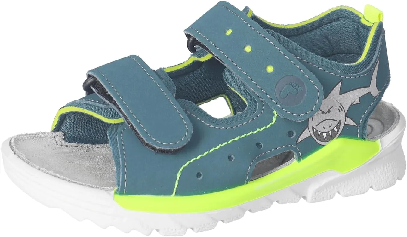 RICOSTA Children's Surf Sandals, Width: Wide (WMS), Washable, Storm 540, 34 EU