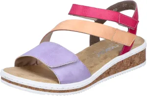 Rieker Women's Ankle Strap Sandal, 37/41 EU