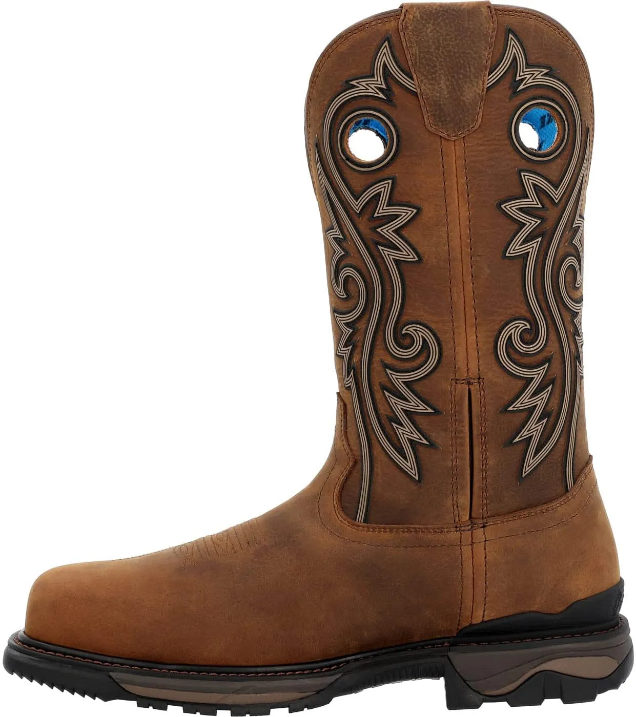ROCKY Carbon 6 Carbon Toe Waterproof Pull-On Western Boot
