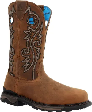 ROCKY Carbon 6 Carbon Toe Waterproof Pull-On Western Boot