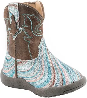ROPER Baby Girl's Cowbaby Glitter Swirl (Infant/Toddler)
