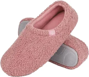 Rungion Fuzzy House Slippers for Women Men Warm Wrap Heel Slippers Comfy Non-slip Winter Sandals Indoor Outdoor