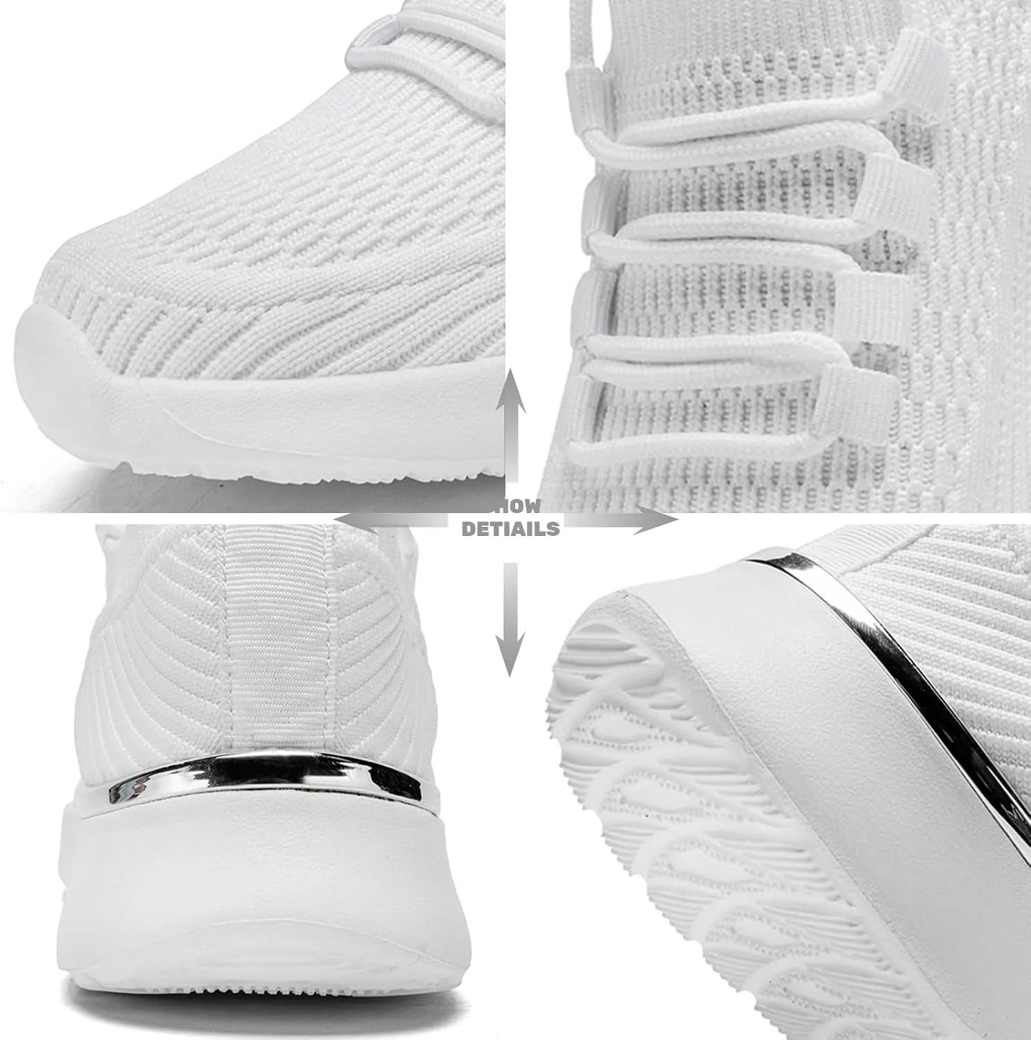 Running Shoes for Women Fashion Sneakers Gym Tennis Lightweight Sports Workout Shoes