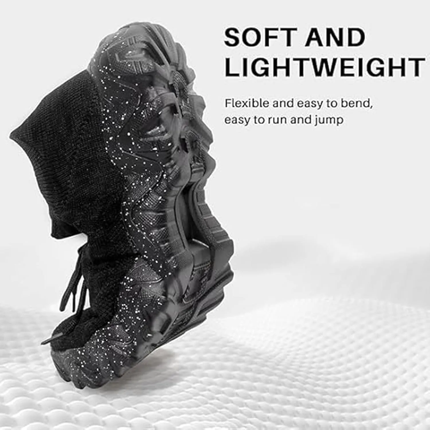 Running Shoes Womens Lightweight Fashion Sport Sneakers Casual Lightweight Knit Socks Comfortable Muffin Shoes for Men Women Gym Work Walking Sneakers Slip On Indoor Outdoor