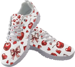 Shoes Women Cozy Casual Breathable Lightweight Athletic Sneakers Workout Lace-Up Exercise Shoes for Ladies US 5-12