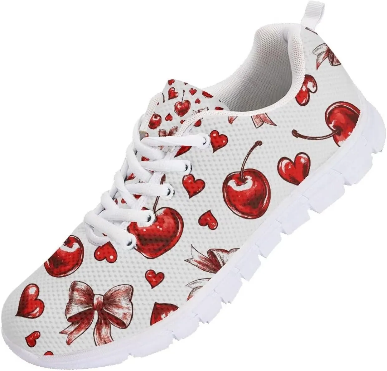 Shoes Women Cozy Casual Breathable Lightweight Athletic Sneakers Workout Lace-Up Exercise Shoes for Ladies US 5-12