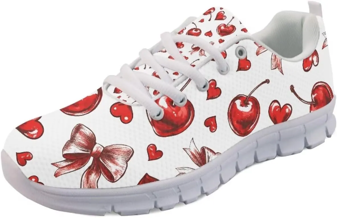 Shoes Women Cozy Casual Breathable Lightweight Athletic Sneakers Workout Lace-Up Exercise Shoes for Ladies US 5-12