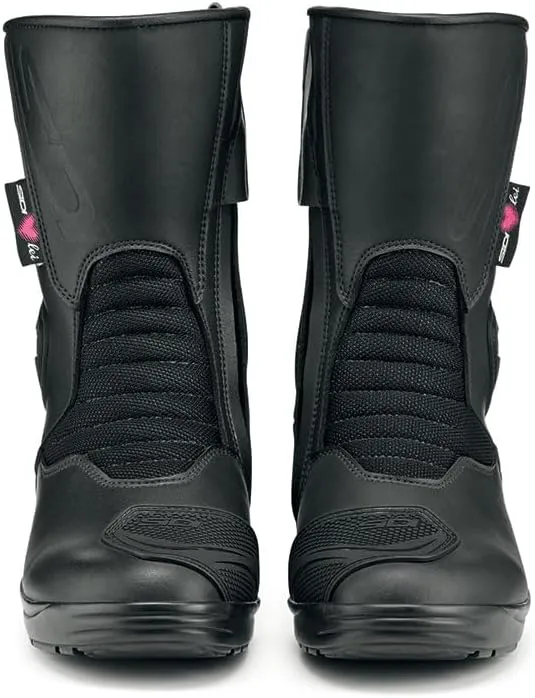 Sidi | Touring Motorcycle Boots, Professional Motocross Boots for Women LADY GAVIA GORE, Reflective Inserts, GORE-TEX Membrane